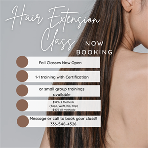 Hair Extensions & Training Classes Photo